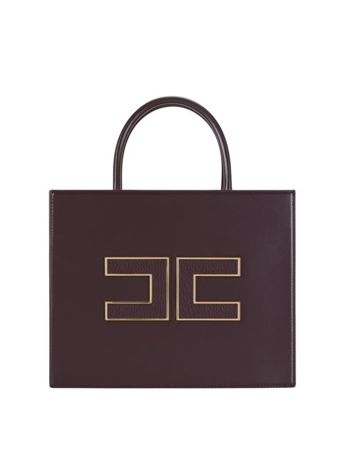 Borsa bordeaux in similpelle Elisabetta Franchi | BS32A56E2EA4